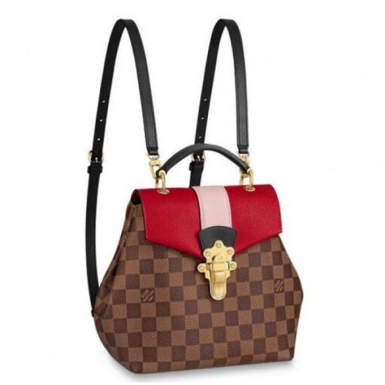 Replicas Louis Vuitton Mochila Clapton Damier Ebene N40104 Baratos Imitacion