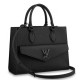 Replicas Louis Vuitton Bolso Tote PM Lockme M55845 Negro Baratos Imitacion