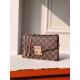 Replicas Louis Vuitton Cartera Croisette Cadena Damier Ebene N60287 Baratos Imitacion