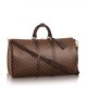 Replicas Louis Vuitton Keepall Bandouli es 55 Damier Ebene N41414 Baratos Imitacion