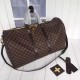 Replicas Louis Vuitton Keepall Bandouli es 55 Damier Ebene N41414 Baratos Imitacion