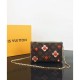 Replicas Louis Vuitton Pochette Doble Cremallera M63905 Rojo Baratos Imitacion