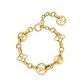 Replicas Louis Vuitton Crazy In Lock Pulsera M69583 Dorado Baratos Imitacion