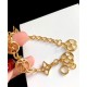 Replicas Louis Vuitton Crazy In Lock Pulsera M69583 Dorado Baratos Imitacion