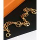 Replicas Louis Vuitton Crazy In Lock Pulsera M69583 Dorado Baratos Imitacion