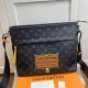 Replicas Louis Vuitton Besace Zippee Monogram Eclipse M45216 Baratos Imitacion