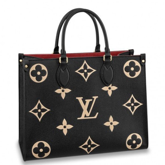 Replicas Louis Vuitton Onthego MM Bolso Monogram Empreinte M45495 Baratos Imitacion