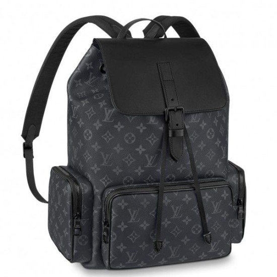 Replicas Mochila Louis Vuitton Trio Monogram Eclipse M45538 Baratos Imitacion