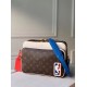 Replicas Bolso mensajero Louis Vuitton LV x NBA Nil M45584 Baratos Imitacion