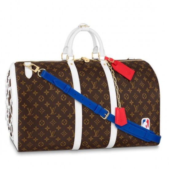 Replicas Louis Vuitton LV x NBA Baloncesto Keepall 55 M45587 Baratos Imitacion