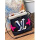 Replicas Louis Vuitton NeoNoe MM Bolso Shearling M56963 Baratos Imitacion