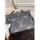 Replicas Louis Vuitton Cabas Voyage Tote Taurillon Shadow M57290 Baratos Imitacion