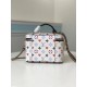 Replicas Bolso blanco Louis Vuitton Game On Vanity PM Baratos Imitacion