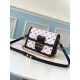 Replicas Louis Vuitton Game On Dauphine MM Bolso blanco M57463 Baratos Imitacion