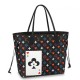 Replicas Louis Vuitton Game On Neverfull MM Bolso negro M57483 Baratos Imitacion