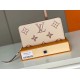 Replicas Cartera Louis Vuitton Zippy Bicolor Monogram Empreinte M80116 Baratos Imitacion