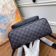 Replicas Mochila Louis Vuitton Josh Damier Graphite Giant N40402 Baratos Imitacion