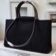 Replicas Bolso Hermes Cabag Elan en lona negra Baratos Imitacion