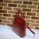 Replicas Gucci 1955 Horsebit bolso pequeño con asa superior 621220 Rojo Baratos Imitacion