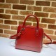 Replicas Gucci 1955 Horsebit bolso pequeño con asa superior 621220 Rojo Baratos Imitacion