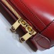 Replicas Gucci 1955 Horsebit bolso pequeño con asa superior 621220 Rojo Baratos Imitacion