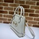 Replicas Gucci 1955 Horsebit bolso pequeño con asa superior 621220 Blanco Baratos Imitacion