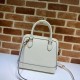 Replicas Gucci 1955 Horsebit bolso pequeño con asa superior 621220 Blanco Baratos Imitacion