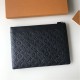 Replicas Louis Vuitton Discovery Pochette Monogram Shadow M62903 Baratos Imitacion