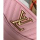 Replicas Louis Vuitton Bolso para cámara New Wave M53683 Rosa Baratos Imitacion