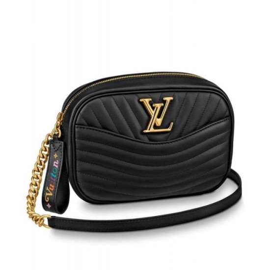 Replicas Louis Vuitton New Wave Camera Bolso M53682 Negro Baratos Imitacion