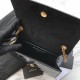 Replicas YSL Saint Laurent Kate Medium Bolsa Negra Patente Baratos Imitacion