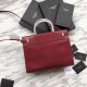 Replicas YSL Saint Laurent Pequeña Manhattan Top Asa Bolsa Roja Baratos Imitacion