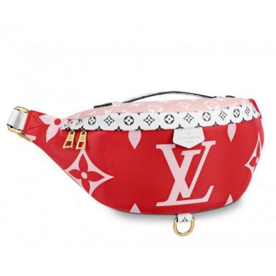 Replicas Louis Vuitton Bumbag Lona de Monogram gigante M44575 Baratos Imitacion