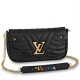 Replicas Louis Vuitton New Wave Cadena Pochette M63929 Negra Baratos Imitacion