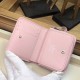 Replicas Louis Vuitton New Wave con cremallera compacta Billetera M63791 Rosa Baratos Imitacion