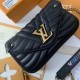 Replicas Louis Vuitton New Wave Cadena Pochette M63929 Negra Baratos Imitacion