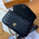 Replicas Louis Vuitton New Wave Cadena Pochette M63929 Negra Baratos Imitacion