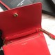 Replicas YSL Saint Laurent Jamie Pequeña Bolsa Roja Baratos Imitacion