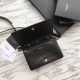 Replicas YSL Saint Laurent Jamie Pequeña Bolsa Negra Baratos Imitacion