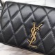 Replicas YSL Saint Laurent Jamie Pequeña Bolsa Negra Baratos Imitacion