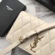 Replicas YSL Saint Laurent Jamie Pequeña Bolsa Albaricoque Baratos Imitacion