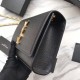 Replicas YSL Saint Lauren Classic Medium Kate Monogram Satchel Negra Baratos Imitacion