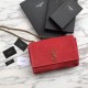 Replicas YSL Saint Laurent Mediana Reversible Kate Suede y Lisa Roja Baratos Imitacion