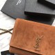 Replicas YSL Saint Laurent Mediano Reversible Kate Suede y Suave Brown Baratos Imitacion