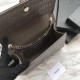 Replicas Hombro Saint Laurent Medio Kate Monogram Cocodrilo Bolsa Gris Baratos Imitacion