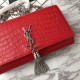 Replicas Hombro Saint Laurent Medio Kate Monogram Cocodrilo Bolsa Roja Baratos Imitacion