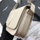 Replicas Sillín YSL Saint Laurent LE 61 Mediano Beige Baratos Imitacion