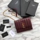 Replicas YSL Saint Laurent Vicky Grande Bolsa Roja Baratos Imitacion