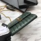 Replicas YSL Saint Laurent Vicky Grande Bolsa Verde Baratos Imitacion