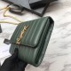 Replicas YSL Saint Laurent Vicky Grande Bolsa Verde Baratos Imitacion